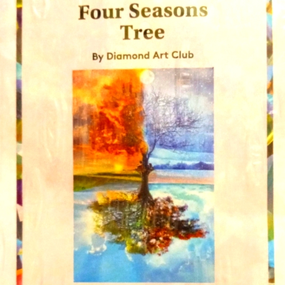 4 Seasons Tree Diamond Art All Inclusive Kit